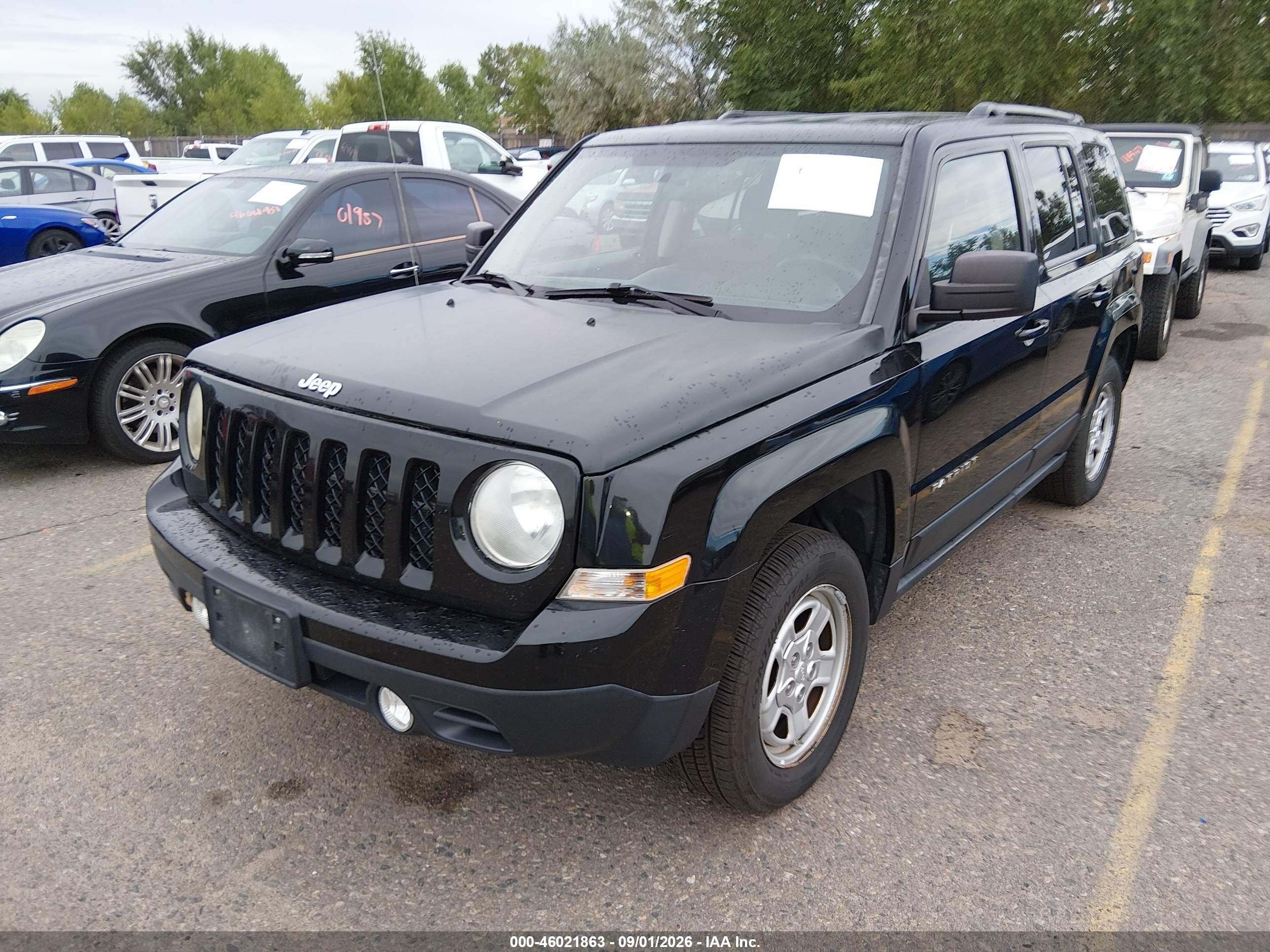 2012 Jeep Patriot Sport Black vin: 1C4NJRBBXCD539678