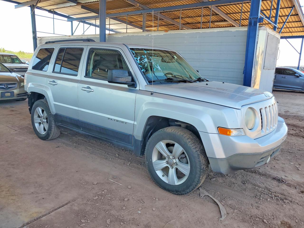 2012 Jeep Patriot Sport Silver vin: 1C4NJRBBXCD539891