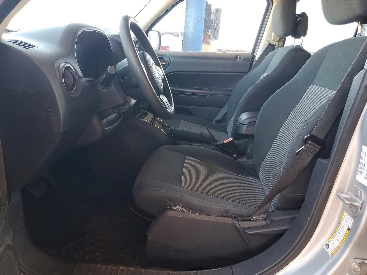 2012 Jeep Patriot Sport Silver vin: 1C4NJRBBXCD539891