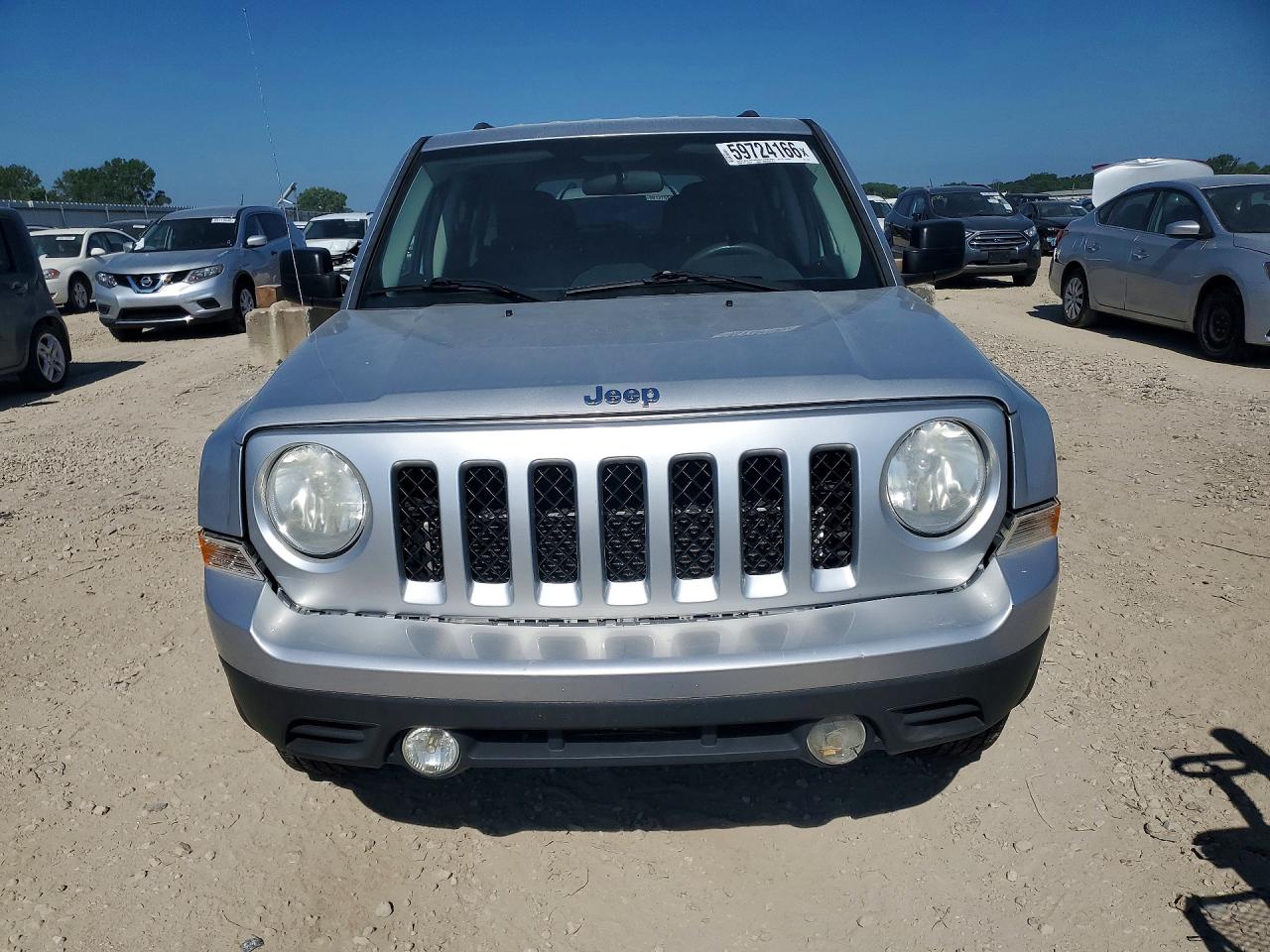 2013 Jeep Patriot Sport Silver vin: 1C4NJRBBXDD129366
