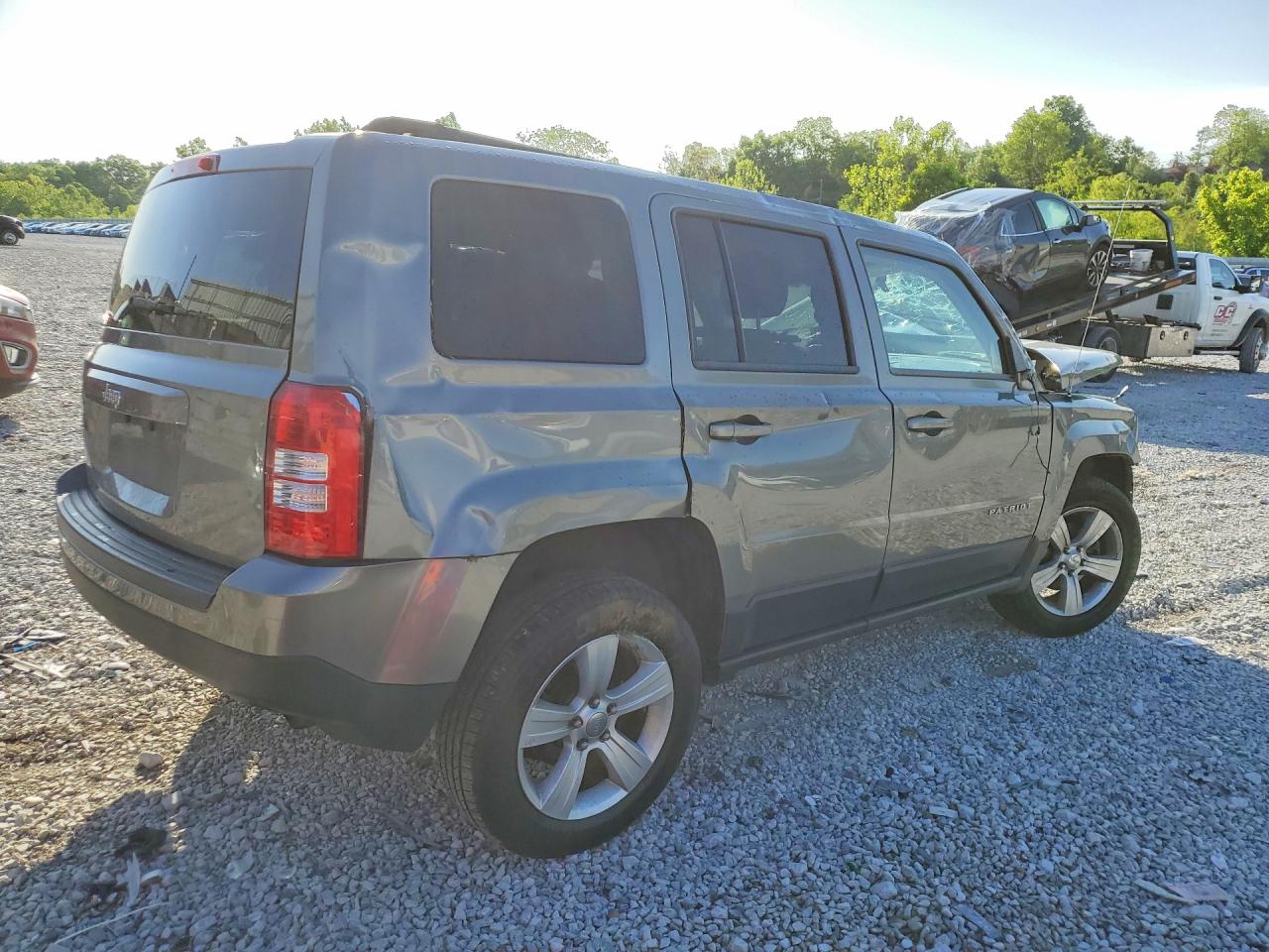 2013 Jeep Patriot Sport Gray vin: 1C4NJRBBXDD274794