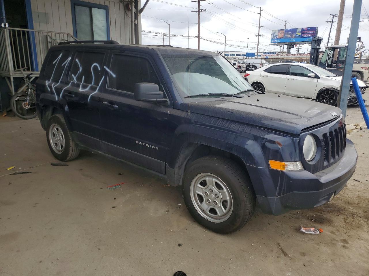2014 Jeep Patriot Sport Blue vin: 1C4NJRBBXED773774
