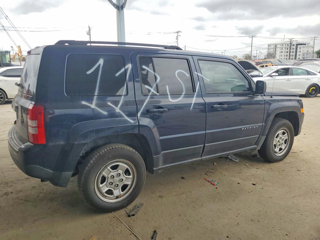 2014 Jeep Patriot Sport Blue vin: 1C4NJRBBXED773774