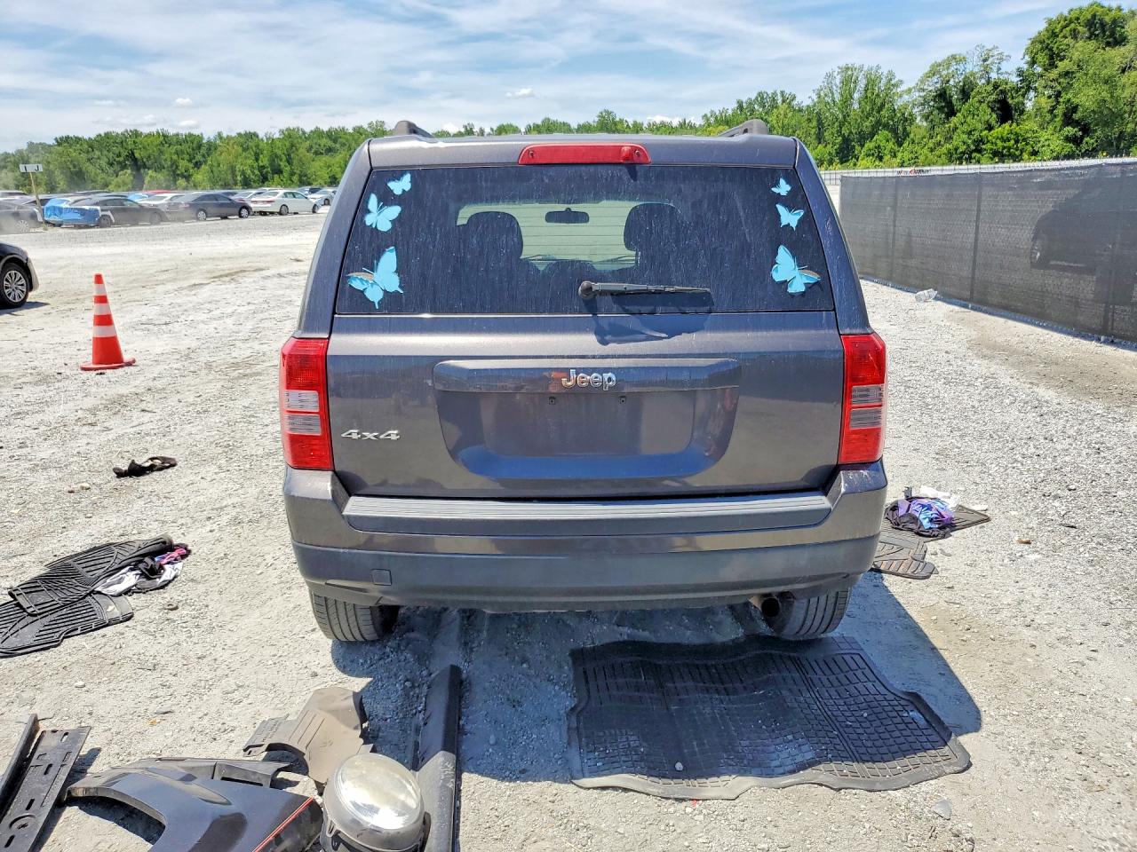 2014 Jeep Patriot Sport Угольный vin: 1C4NJRBBXED915315