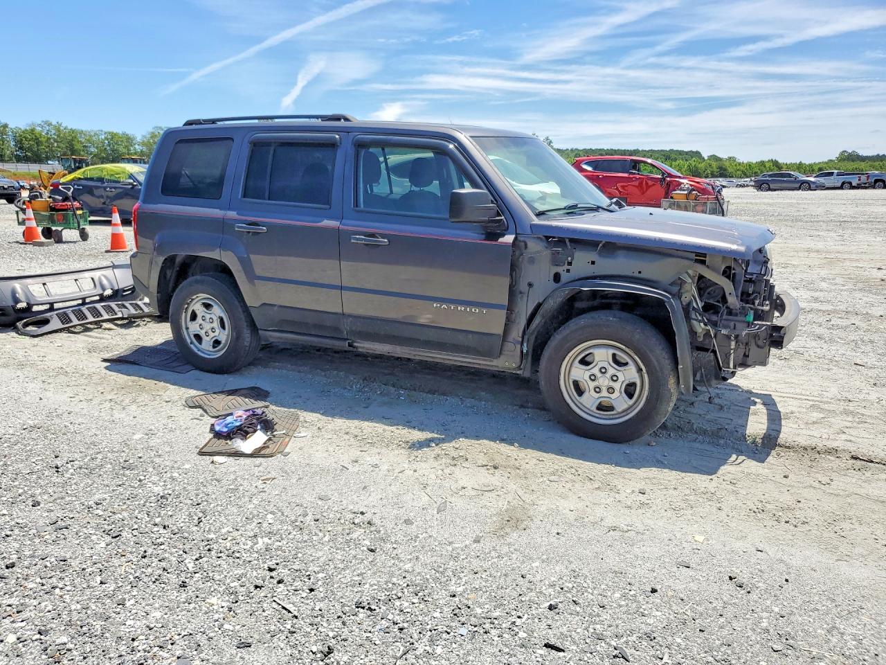 2014 Jeep Patriot Sport Угольный vin: 1C4NJRBBXED915315