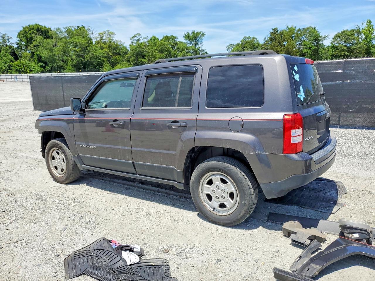 2014 Jeep Patriot Sport Угольный vin: 1C4NJRBBXED915315