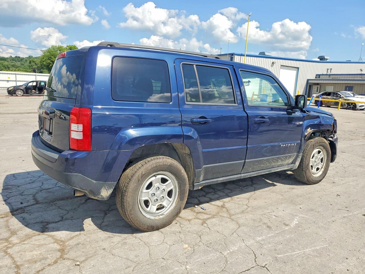 2015 Jeep Patriot Sport Blue vin: 1C4NJRBBXFD130472