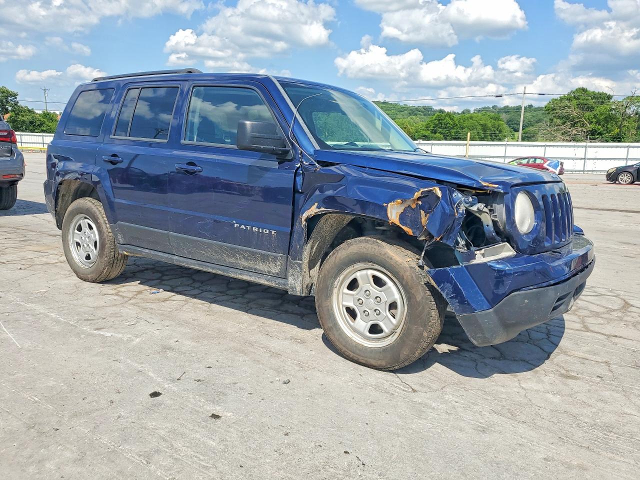 2015 Jeep Patriot Sport Blue vin: 1C4NJRBBXFD130472