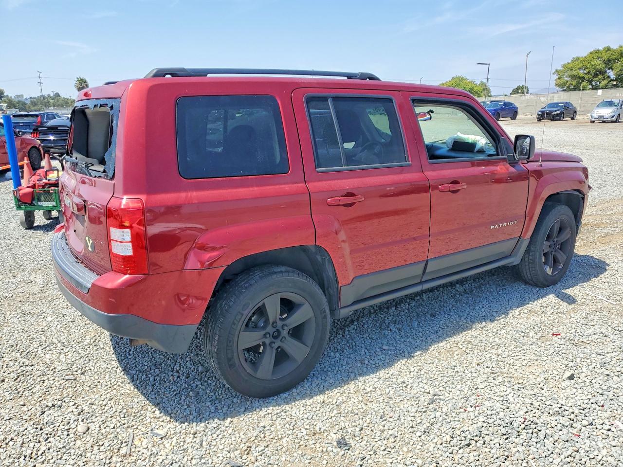 2015 Jeep Patriot Sport Burgundy vin: 1C4NJRBBXFD143514