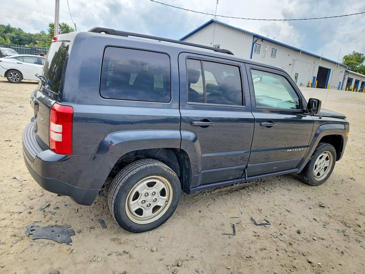 2015 Jeep Patriot Sport Gray vin: 1C4NJRBBXFD214274