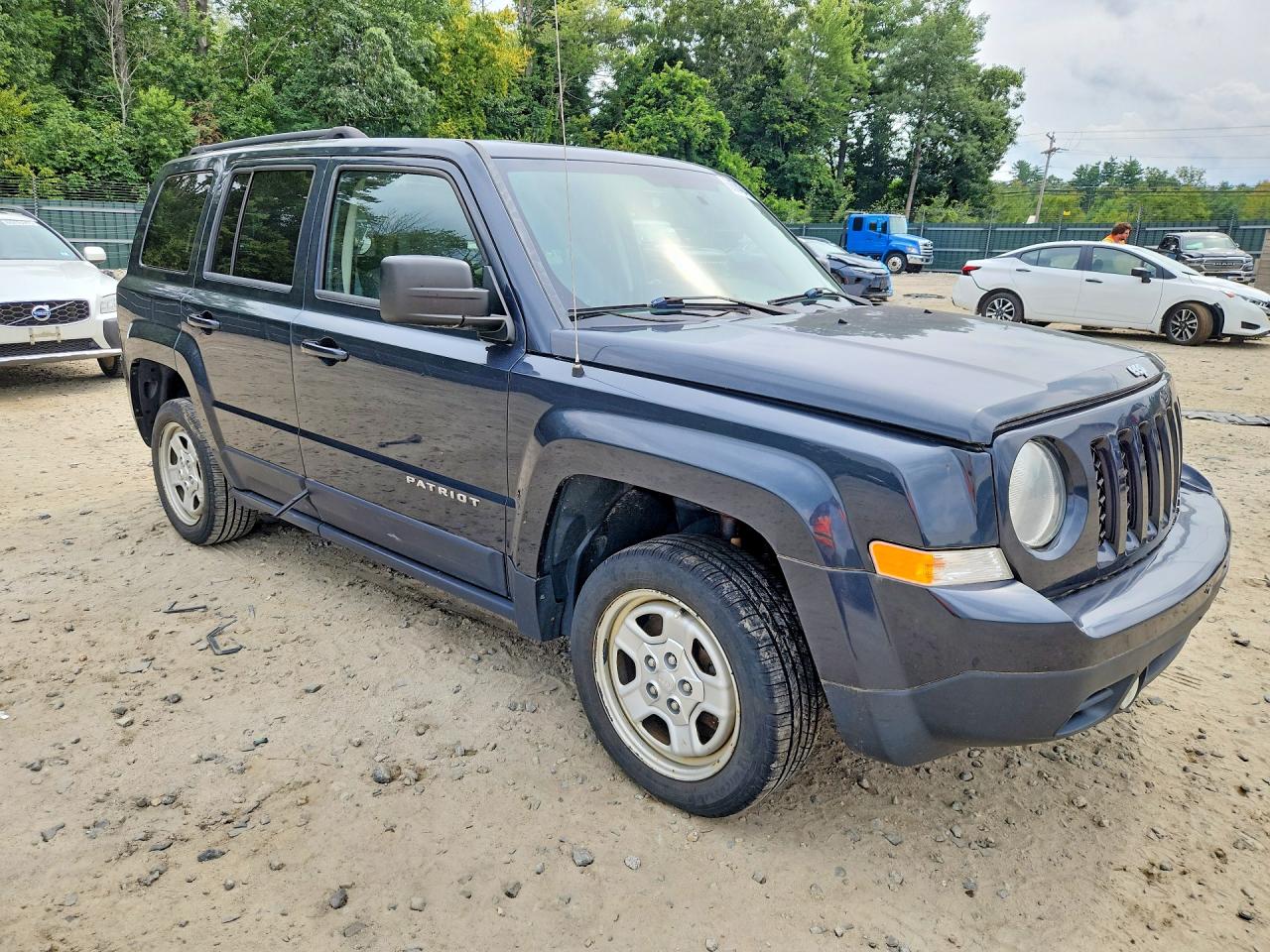 2015 Jeep Patriot Sport Gray vin: 1C4NJRBBXFD214274