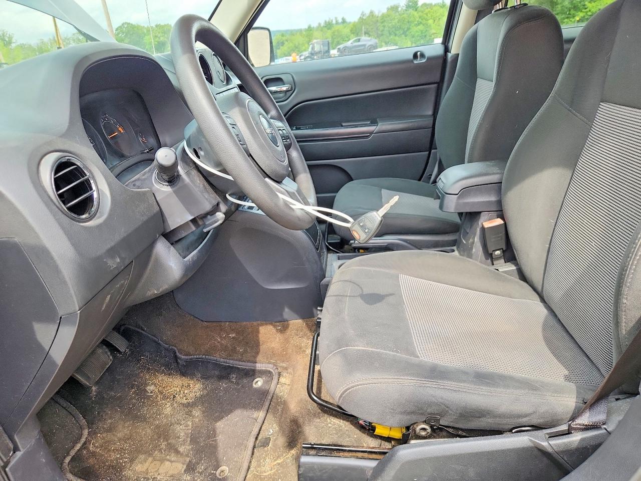 2015 Jeep Patriot Sport Gray vin: 1C4NJRBBXFD214274