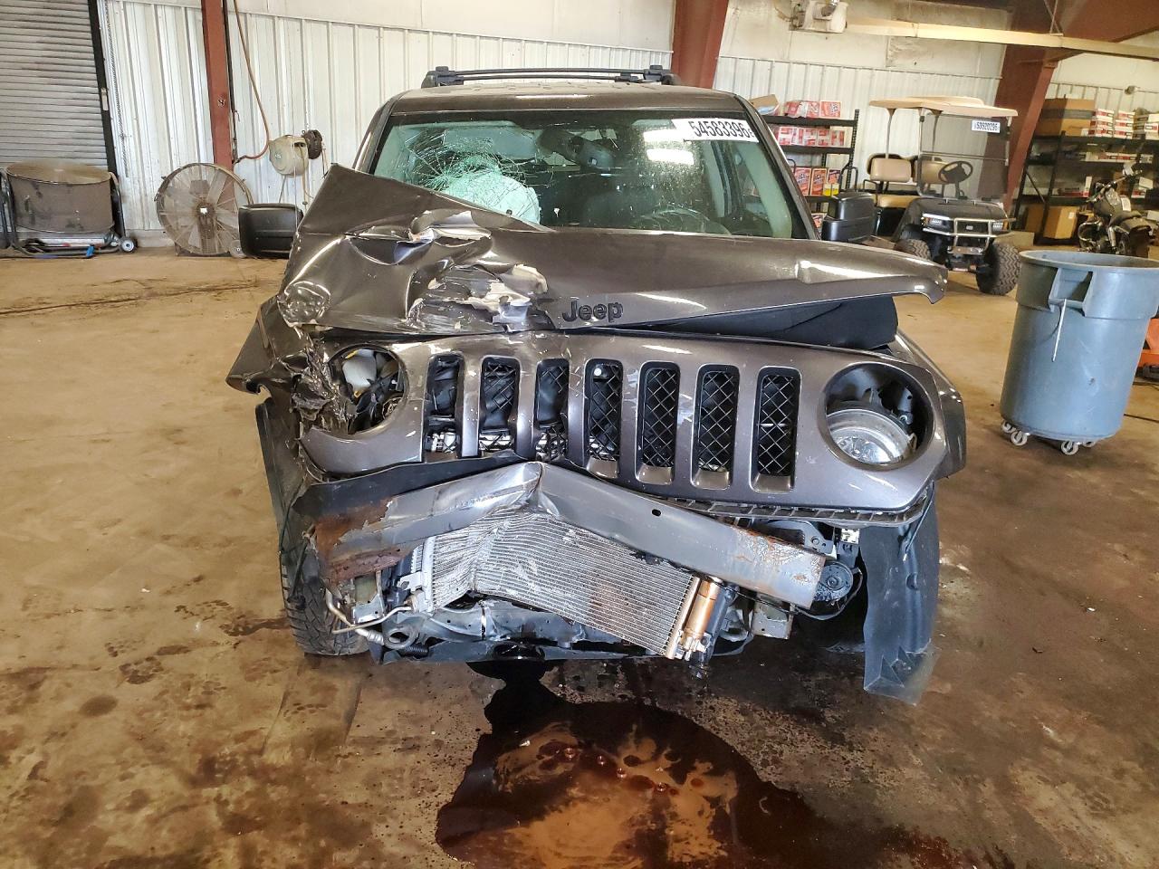 2015 Jeep Patriot Sport Gray vin: 1C4NJRBBXFD218096
