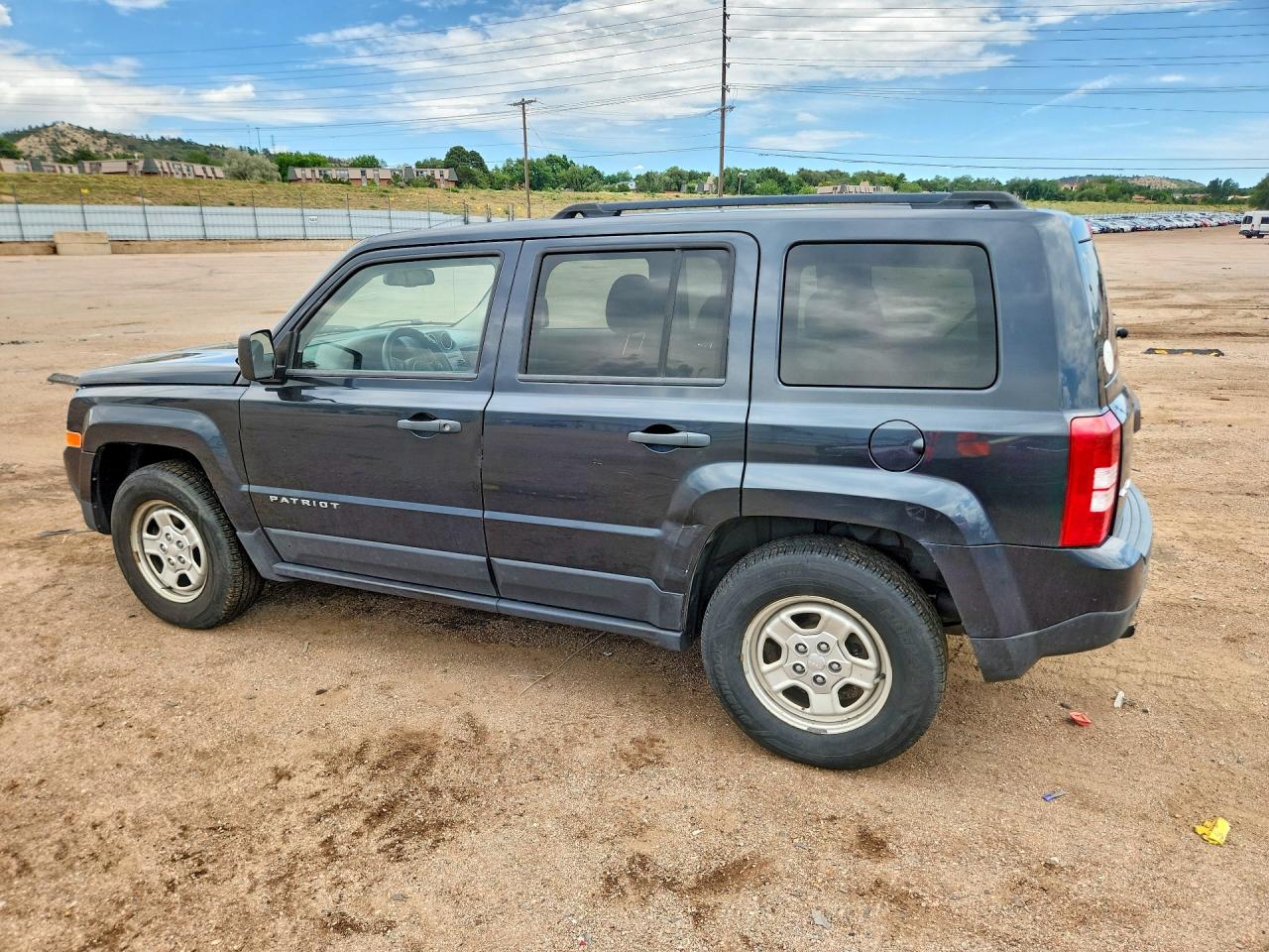 2015 Jeep Patriot Sport Black vin: 1C4NJRBBXFD232404