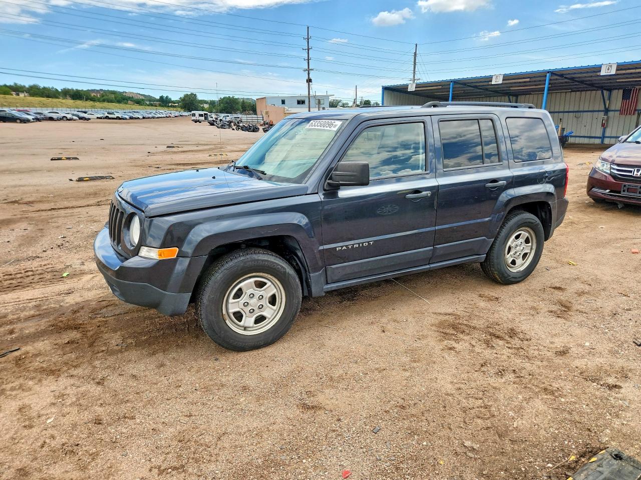 2015 Jeep Patriot Sport Black vin: 1C4NJRBBXFD232404