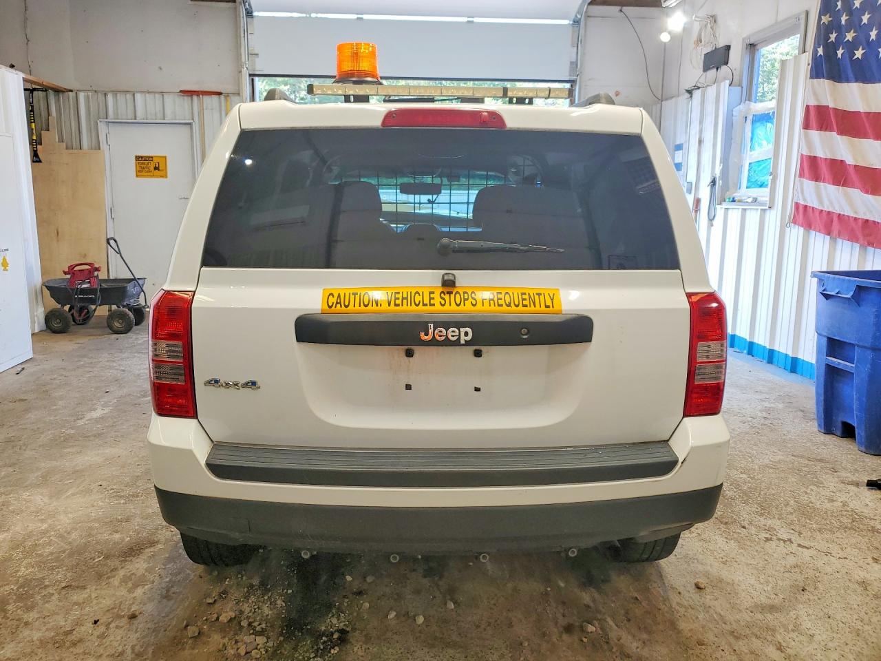 2015 Jeep Patriot Sport White vin: 1C4NJRBBXFD408609