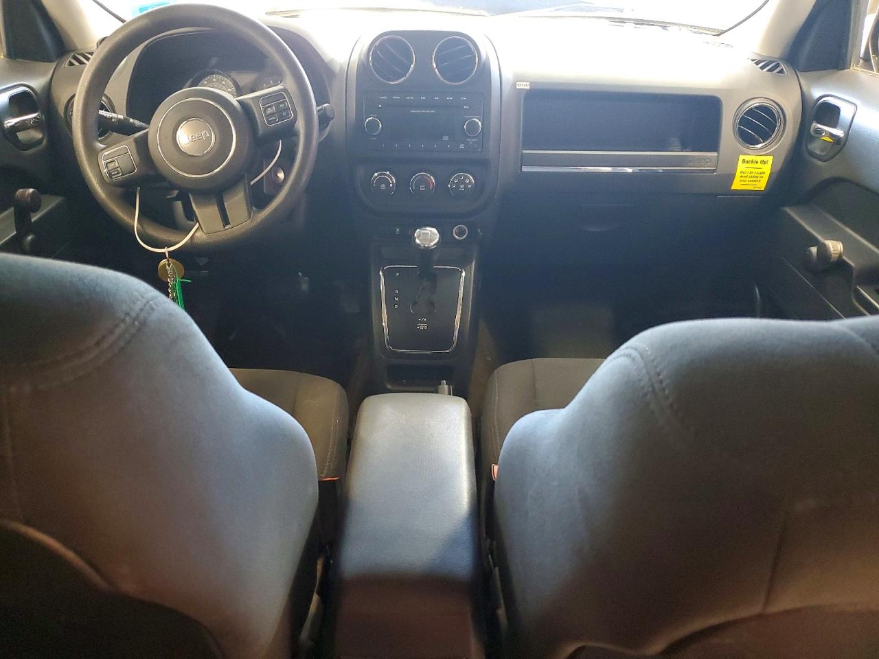 2015 Jeep Patriot Sport White vin: 1C4NJRBBXFD408609