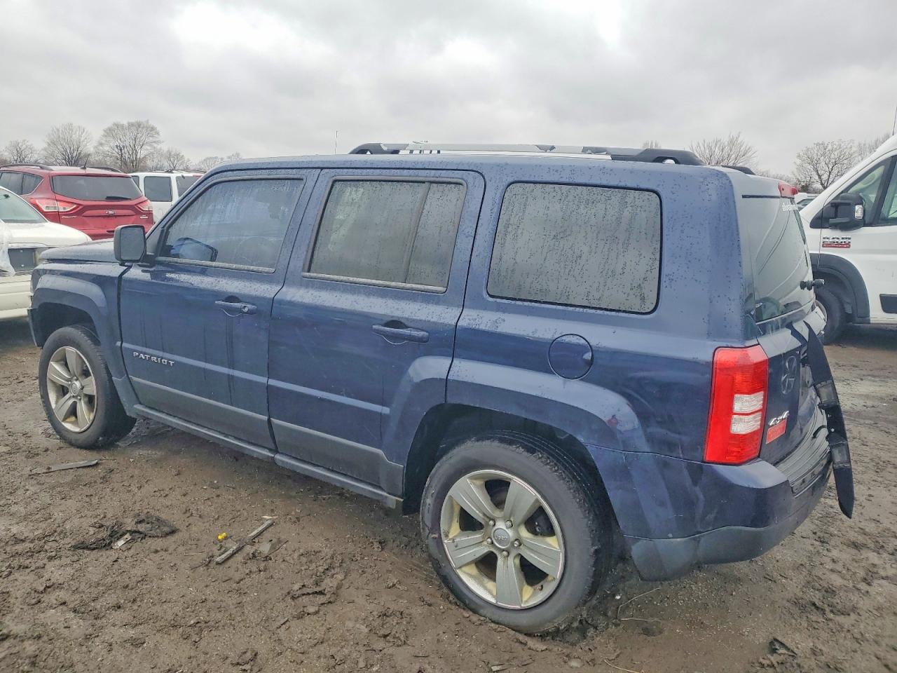 2014 Jeep Patriot Limited Синий vin: 1C4NJRCB0ED534166