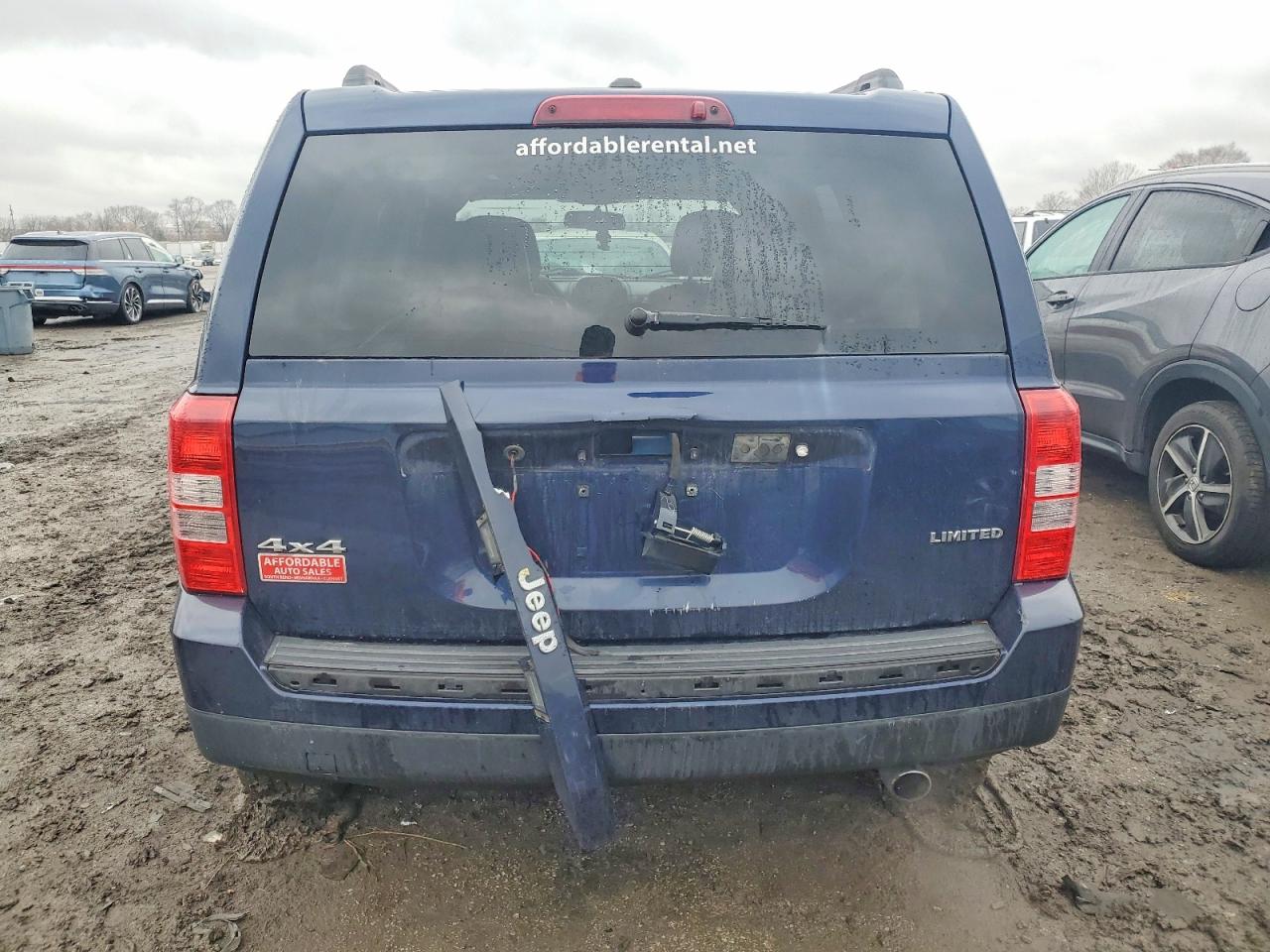 2014 Jeep Patriot Limited Синий vin: 1C4NJRCB0ED534166