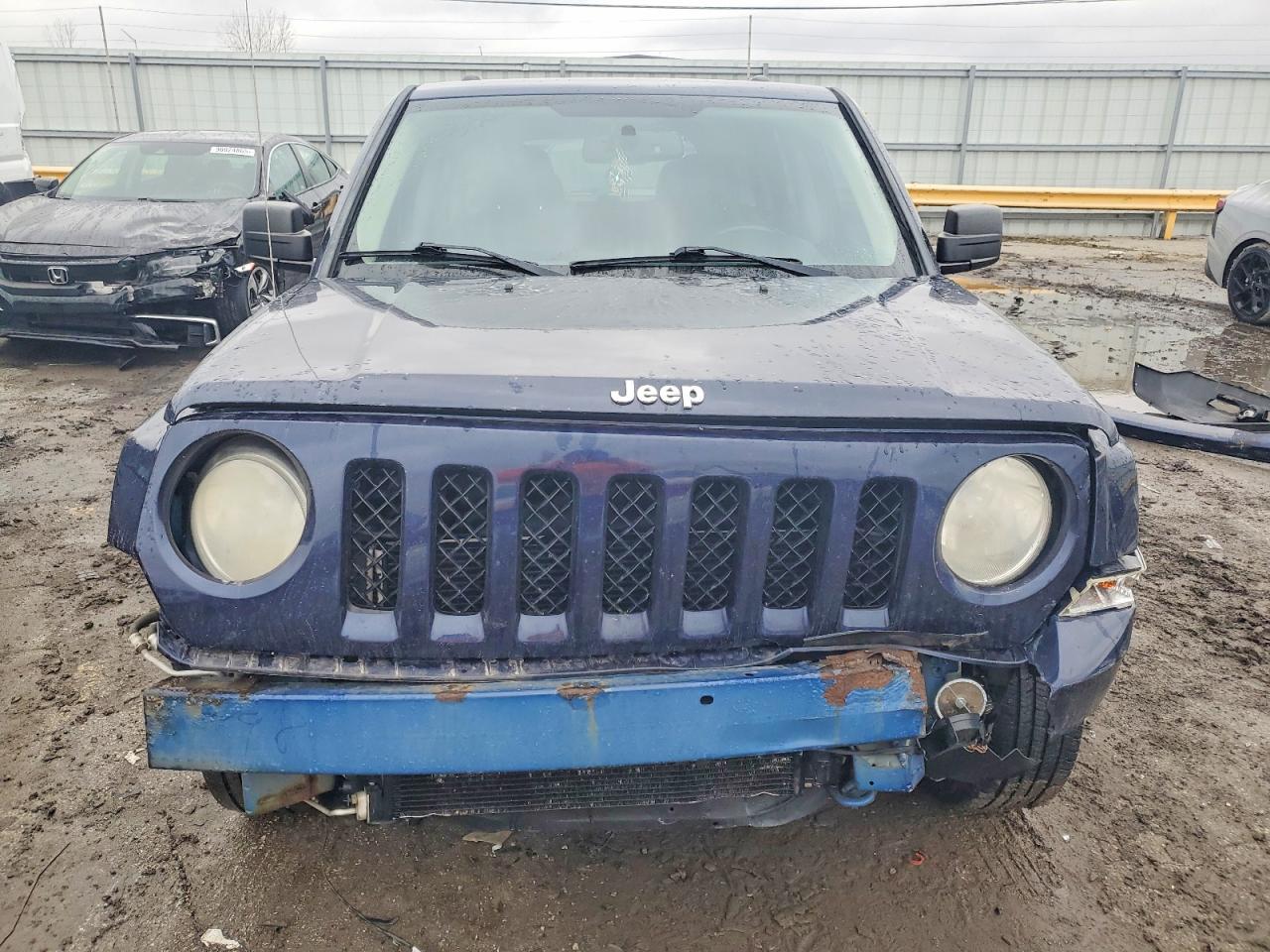 2014 Jeep Patriot Limited Синий vin: 1C4NJRCB0ED534166