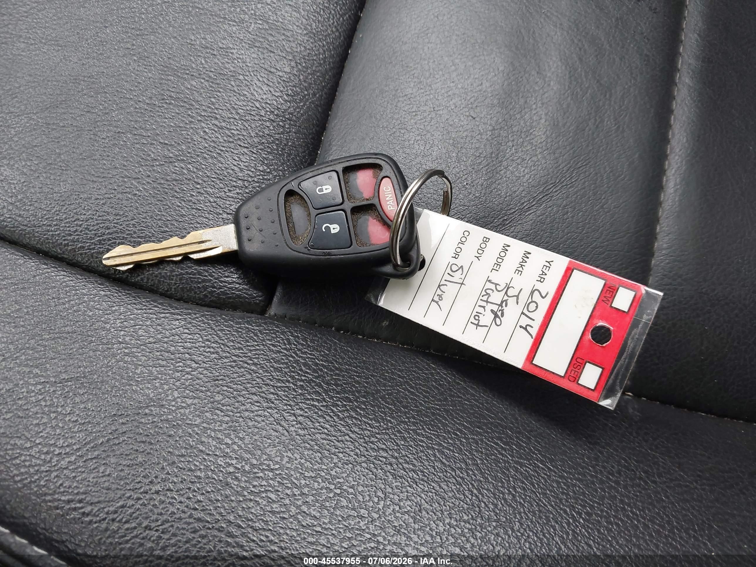 2014 Jeep Patriot Limited Silver vin: 1C4NJRCB0ED542087