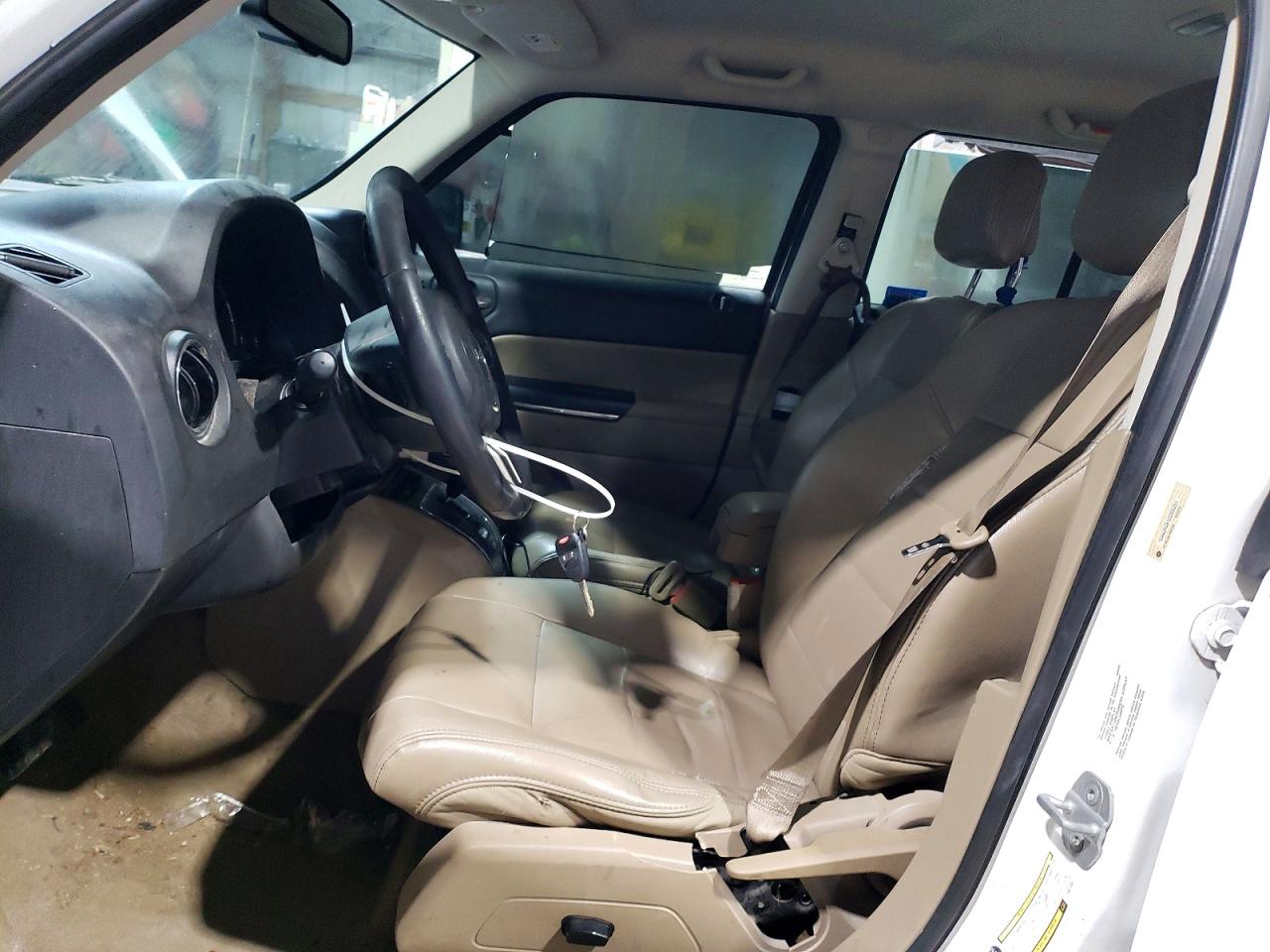 2014 Jeep Patriot Limited White vin: 1C4NJRCB1ED572201