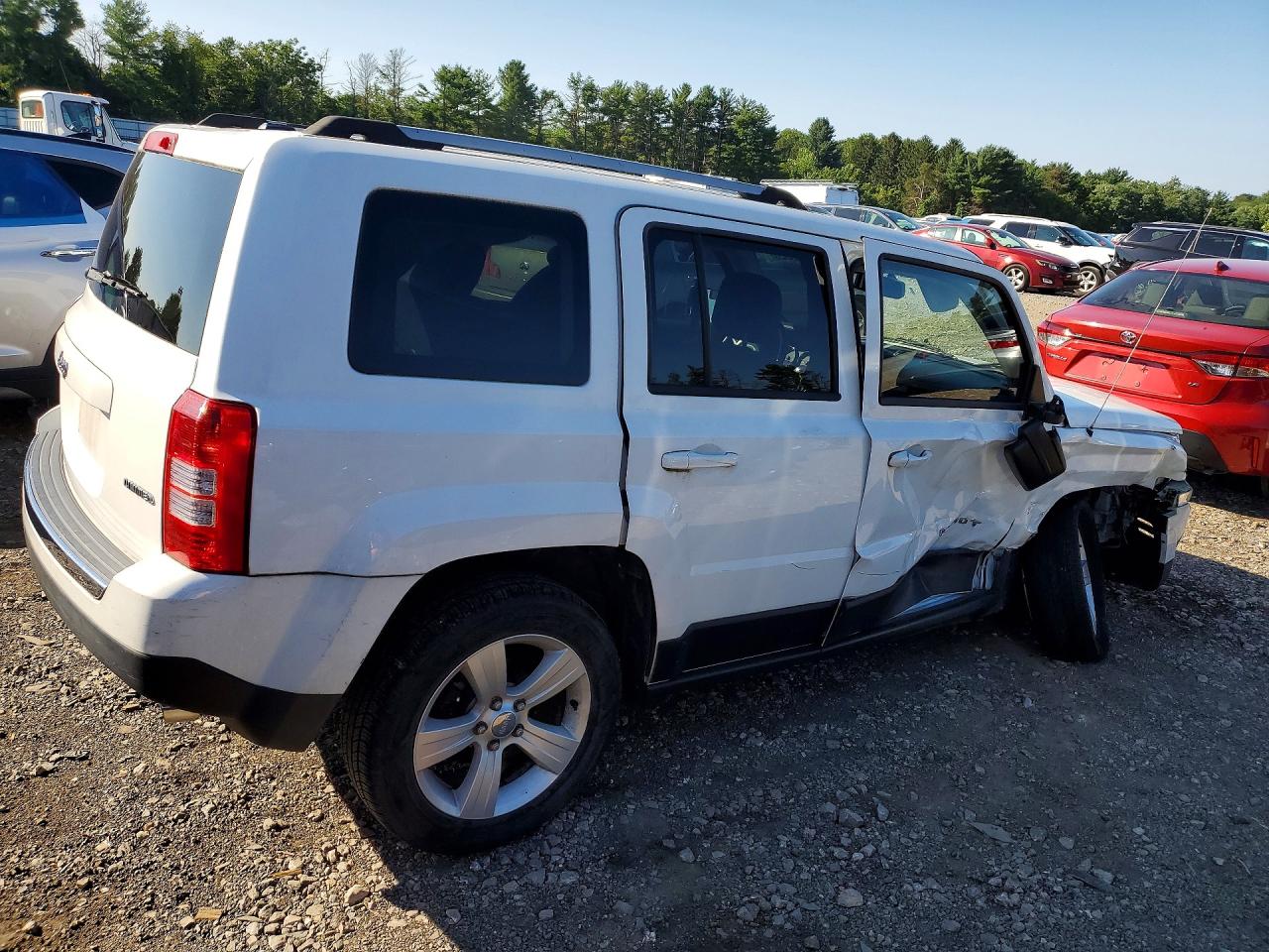 2014 Jeep Patriot Limited Белый vin: 1C4NJRCB1ED660729