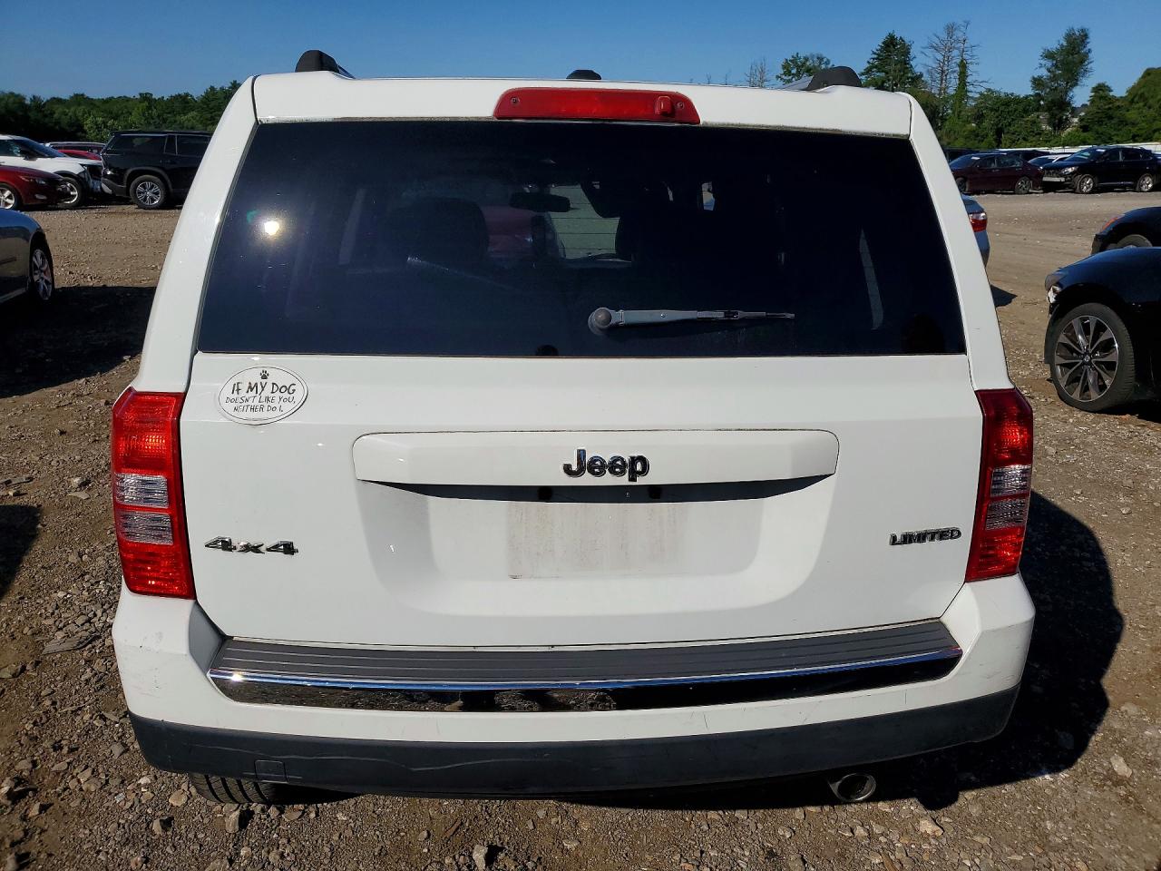 2014 Jeep Patriot Limited Белый vin: 1C4NJRCB1ED660729