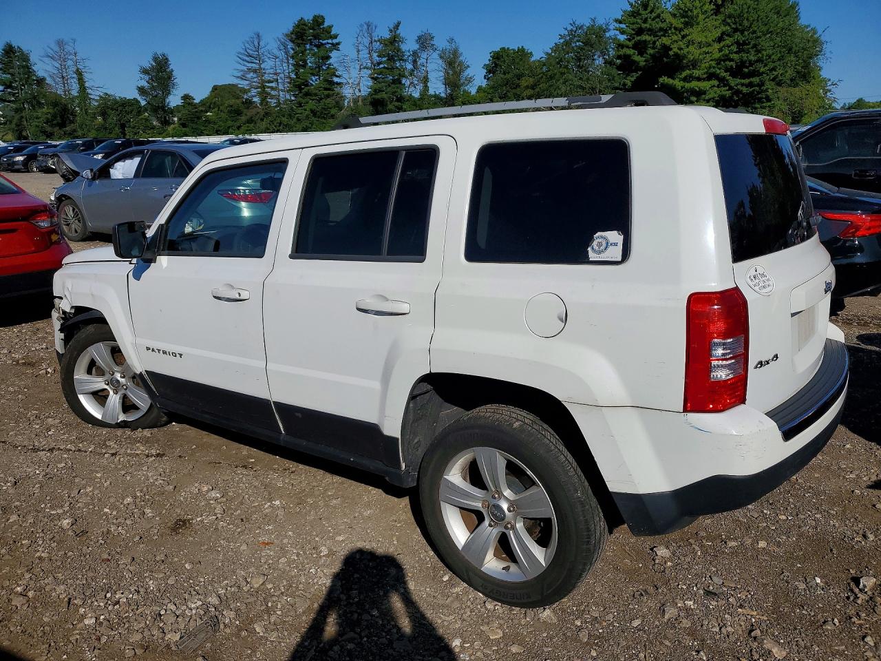 2014 Jeep Patriot Limited Белый vin: 1C4NJRCB1ED660729