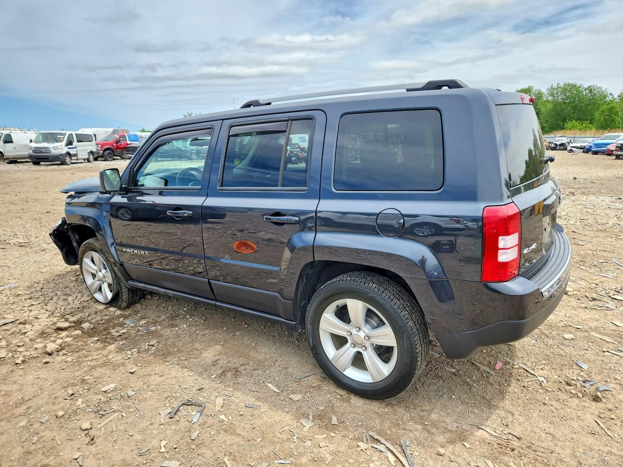 2014 Jeep Patriot Limited Black vin: 1C4NJRCB1ED728608