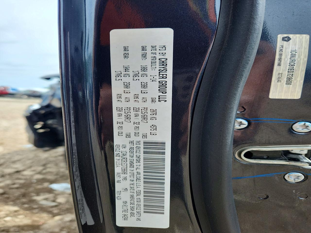 2014 Jeep Patriot Limited Black vin: 1C4NJRCB1ED728608