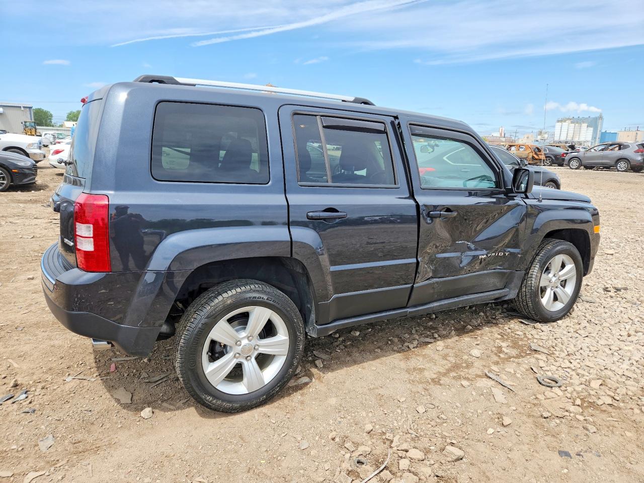 2014 Jeep Patriot Limited Black vin: 1C4NJRCB1ED728608