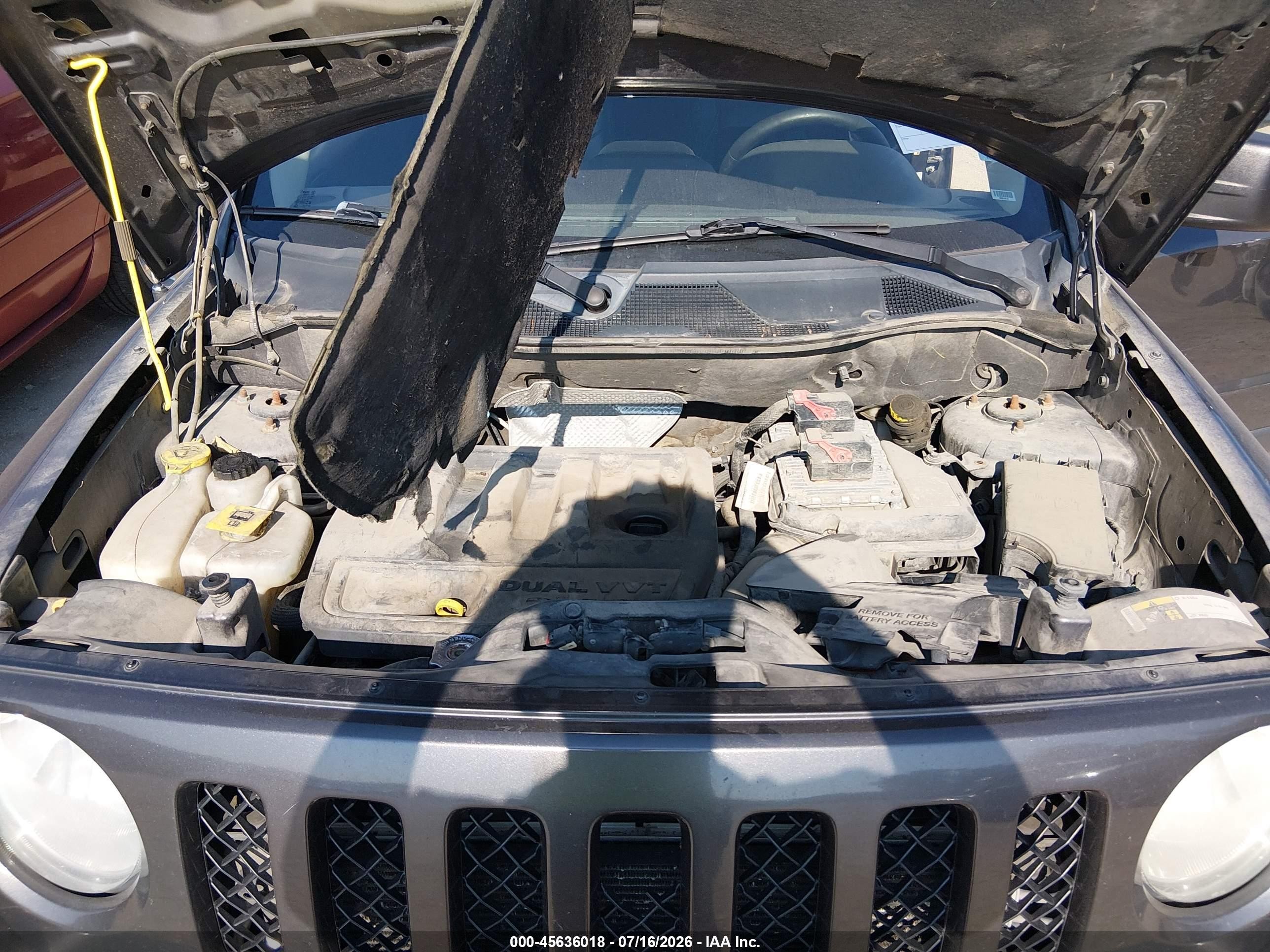 2014 Jeep Patriot Limited Gray vin: 1C4NJRCB1ED928324