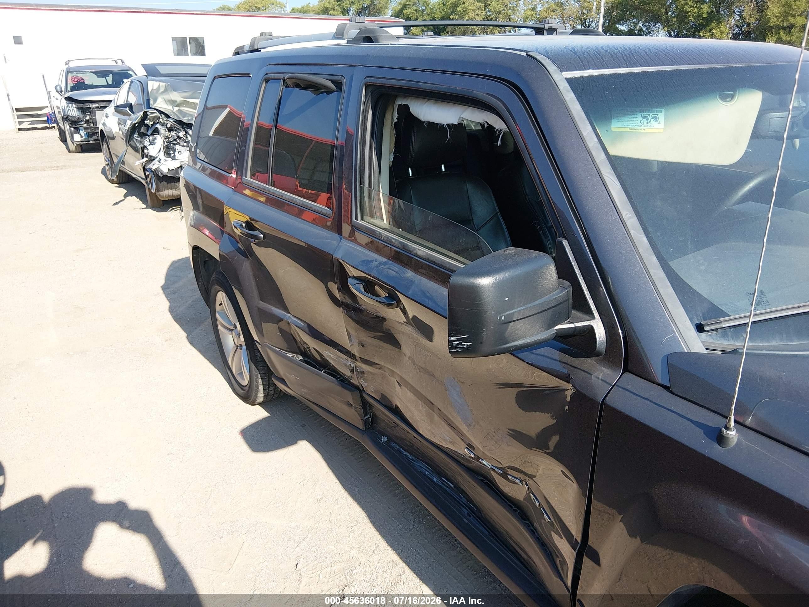 2014 Jeep Patriot Limited Gray vin: 1C4NJRCB1ED928324