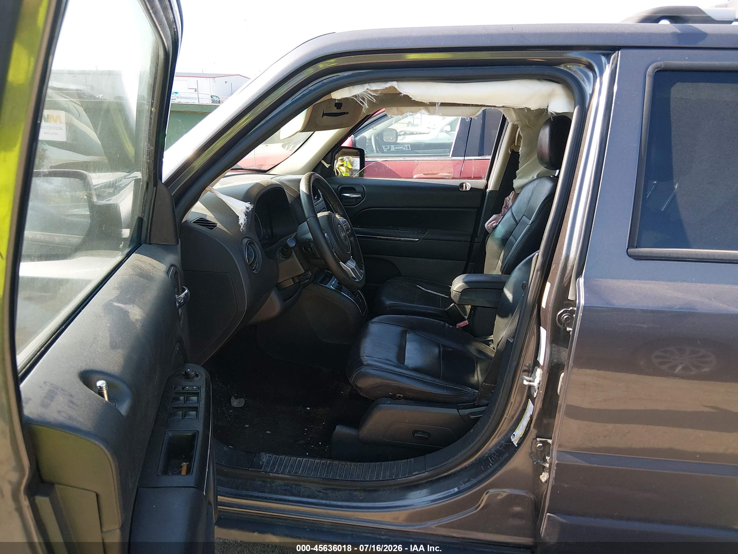 2014 Jeep Patriot Limited Gray vin: 1C4NJRCB1ED928324
