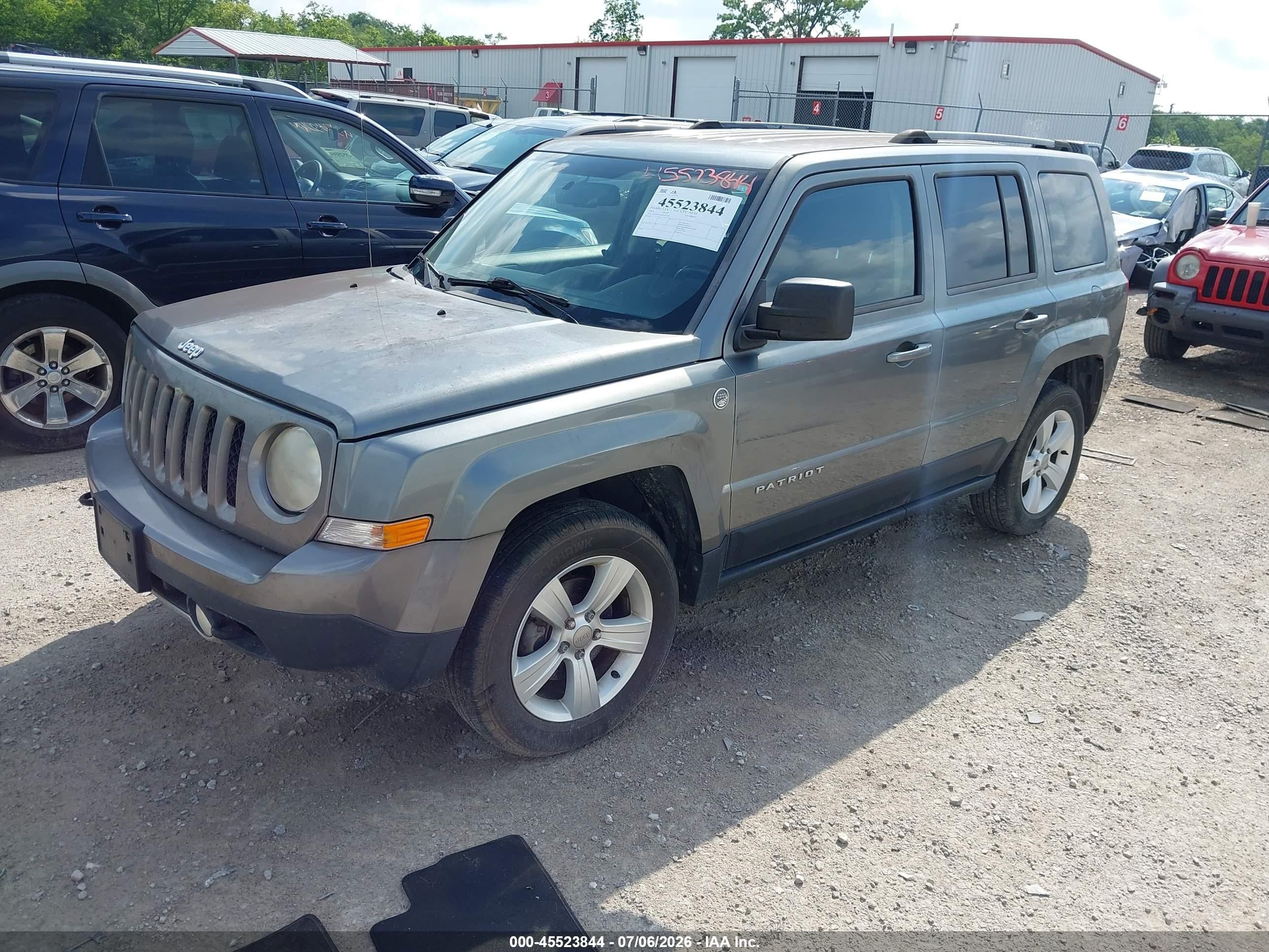 2014 Jeep Patriot Limited Gray vin: 1C4NJRCB2ED563748