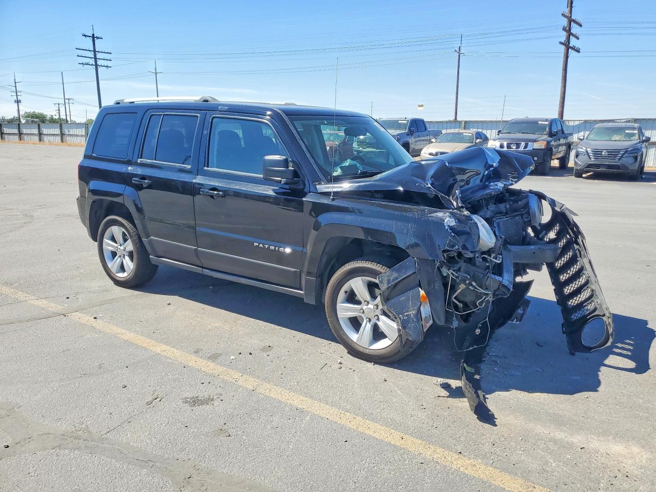 2014 Jeep Patriot Limited Black vin: 1C4NJRCB2ED569940