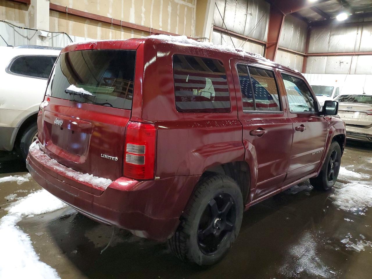 2014 Jeep Patriot Limited Burgundy vin: 1C4NJRCB2ED728682