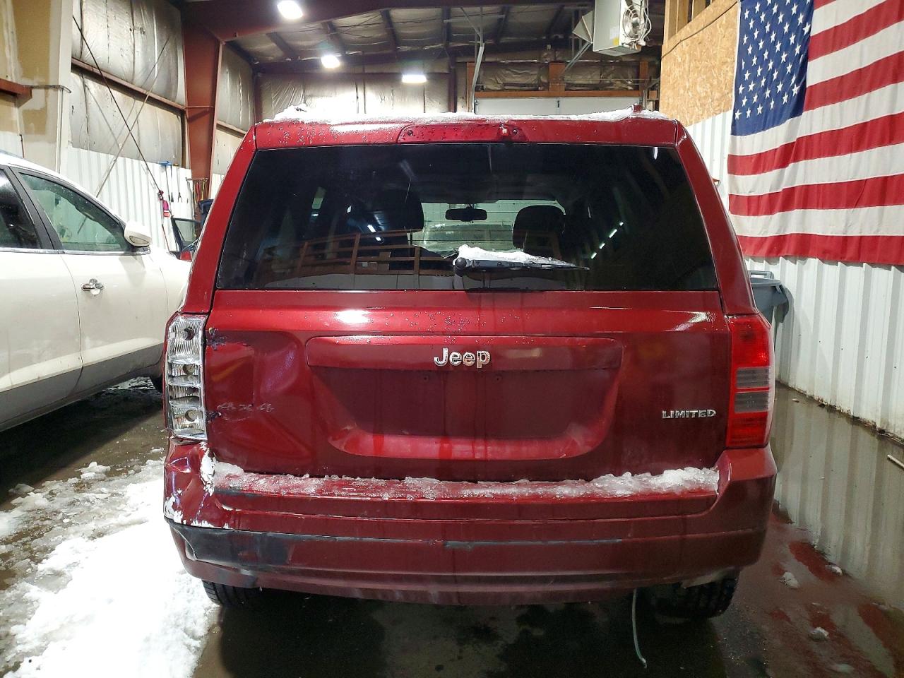2014 Jeep Patriot Limited Burgundy vin: 1C4NJRCB2ED728682