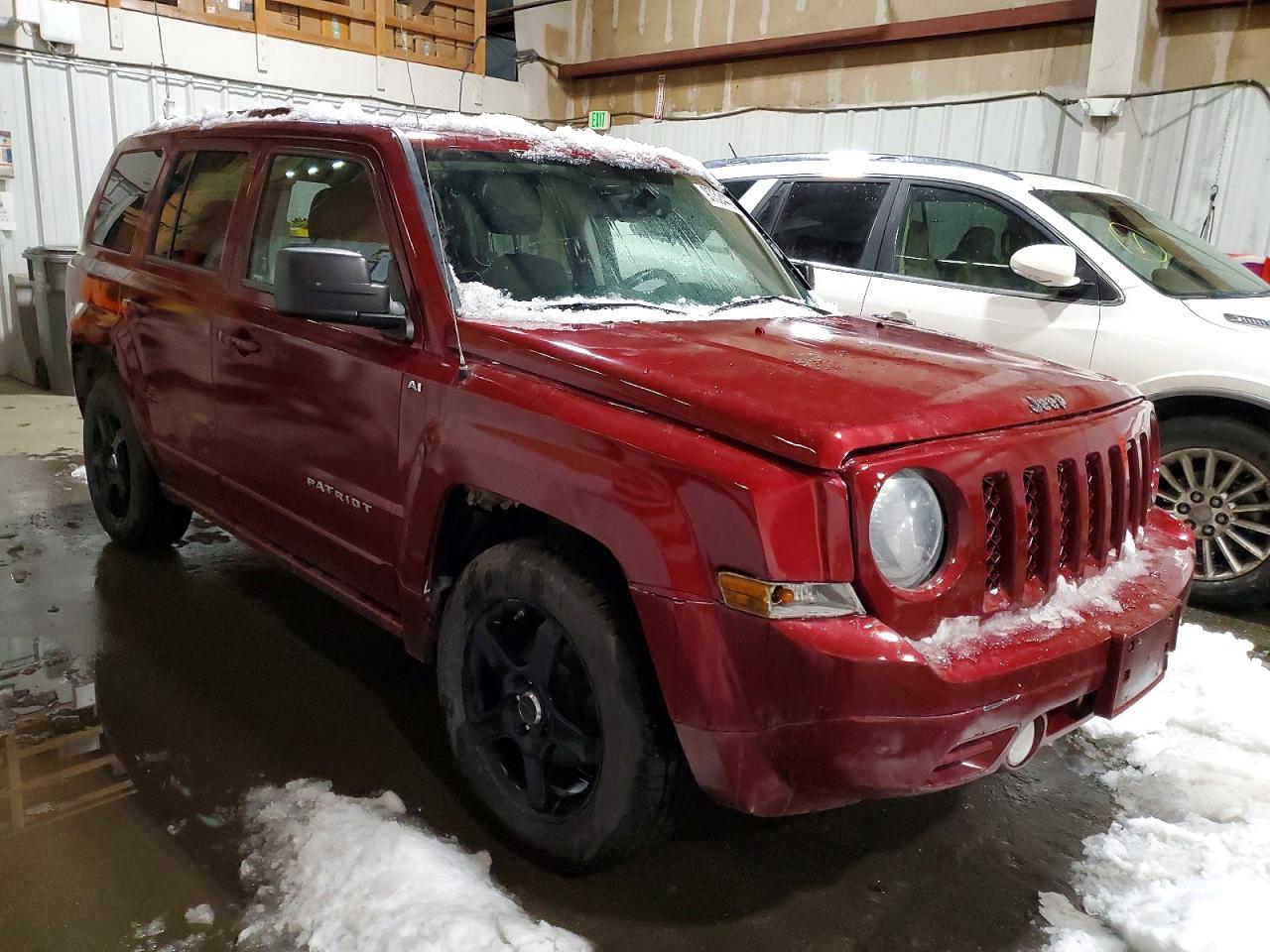 2014 Jeep Patriot Limited Burgundy vin: 1C4NJRCB2ED728682
