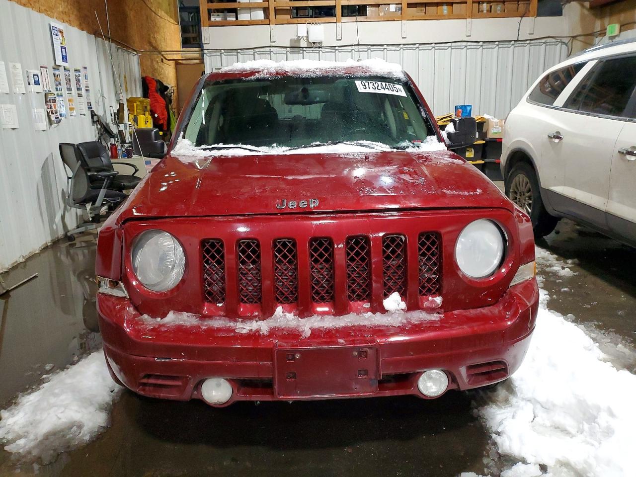 2014 Jeep Patriot Limited Burgundy vin: 1C4NJRCB2ED728682
