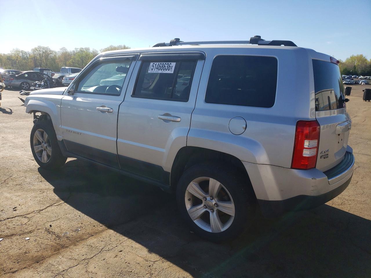 2012 Jeep Patriot Limited Silver vin: 1C4NJRCB3CD558250