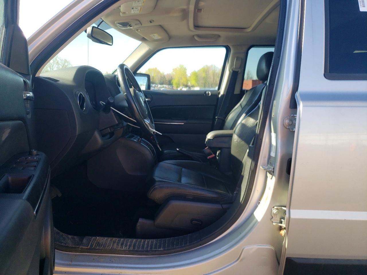 2012 Jeep Patriot Limited Silver vin: 1C4NJRCB3CD558250