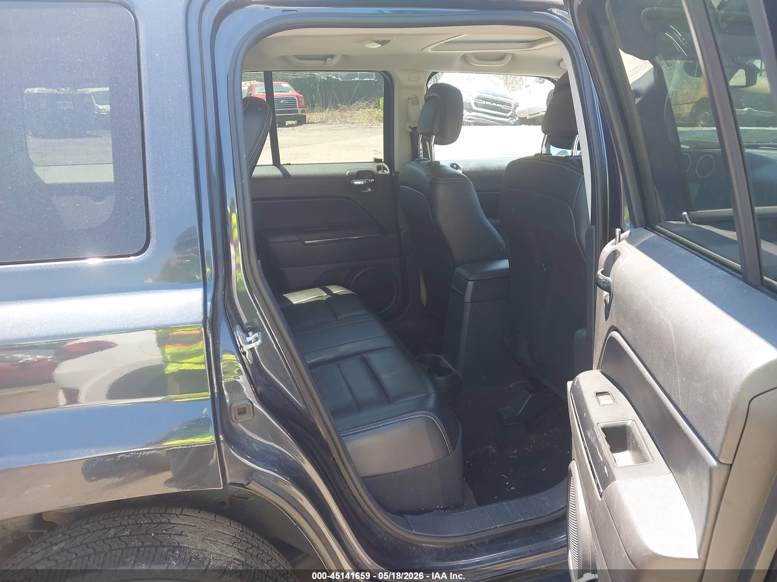 2014 Jeep Patriot Limited Dark Blue vin: 1C4NJRCB3ED574502
