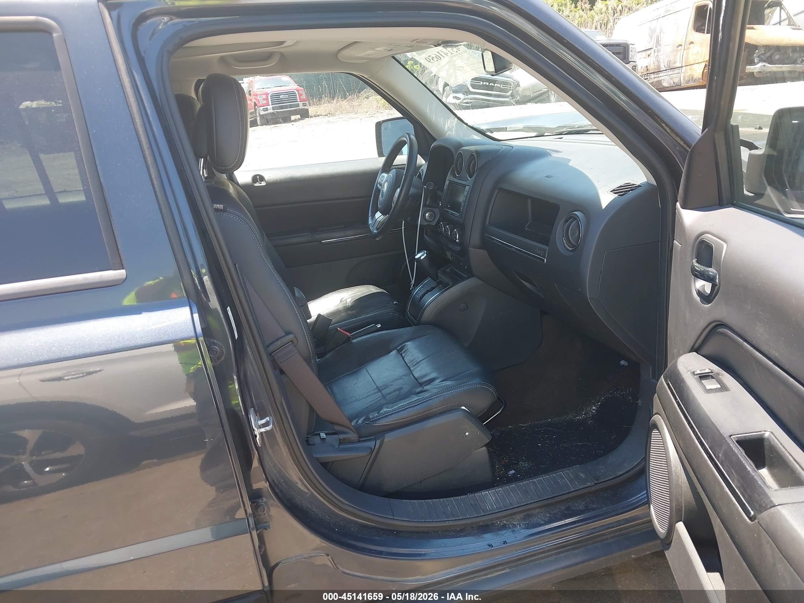 2014 Jeep Patriot Limited Dark Blue vin: 1C4NJRCB3ED574502