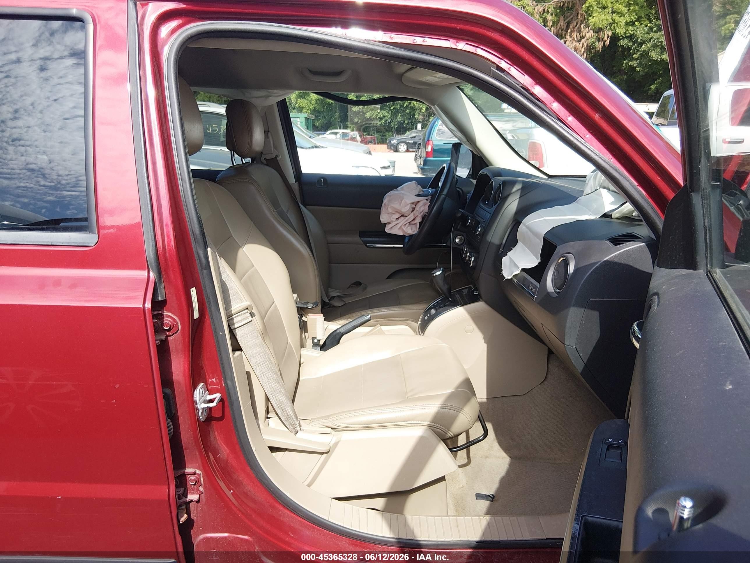 2014 Jeep Patriot Limited Red vin: 1C4NJRCB3ED659226