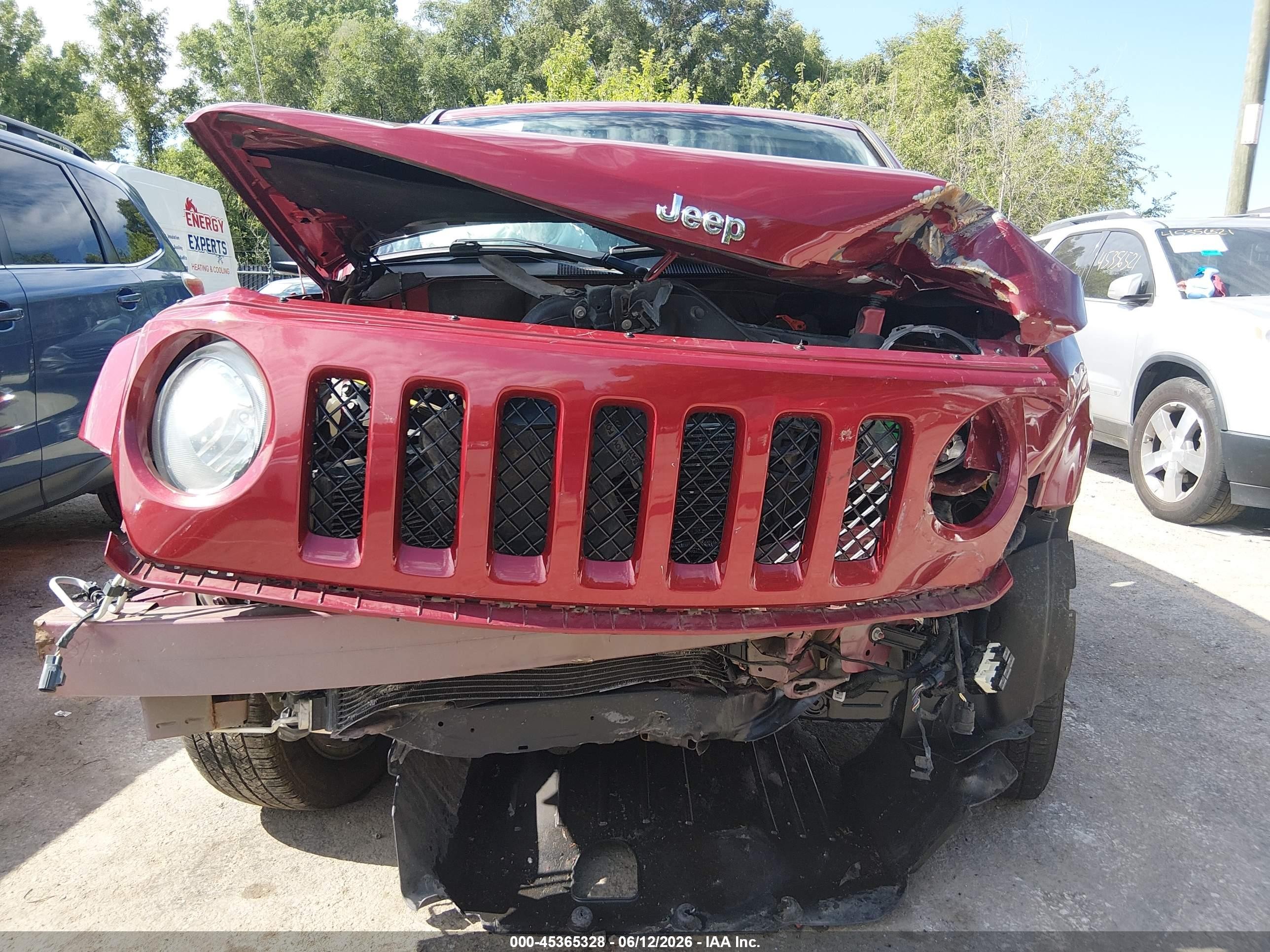 2014 Jeep Patriot Limited Red vin: 1C4NJRCB3ED659226