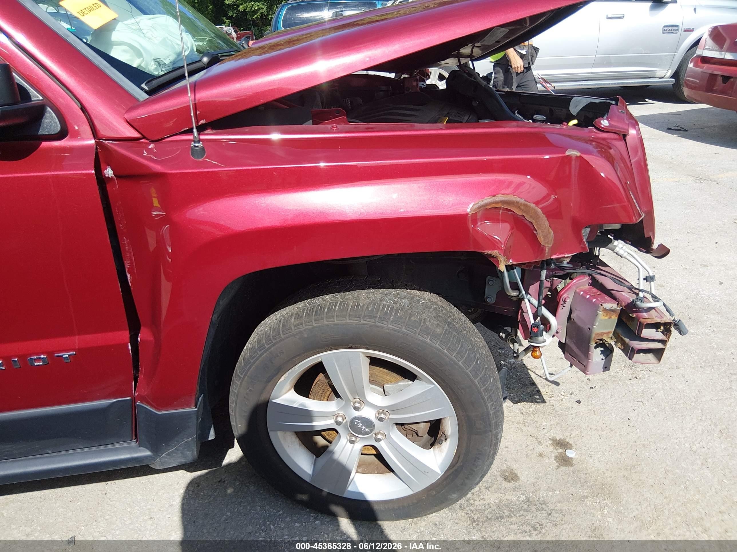 2014 Jeep Patriot Limited Red vin: 1C4NJRCB3ED659226