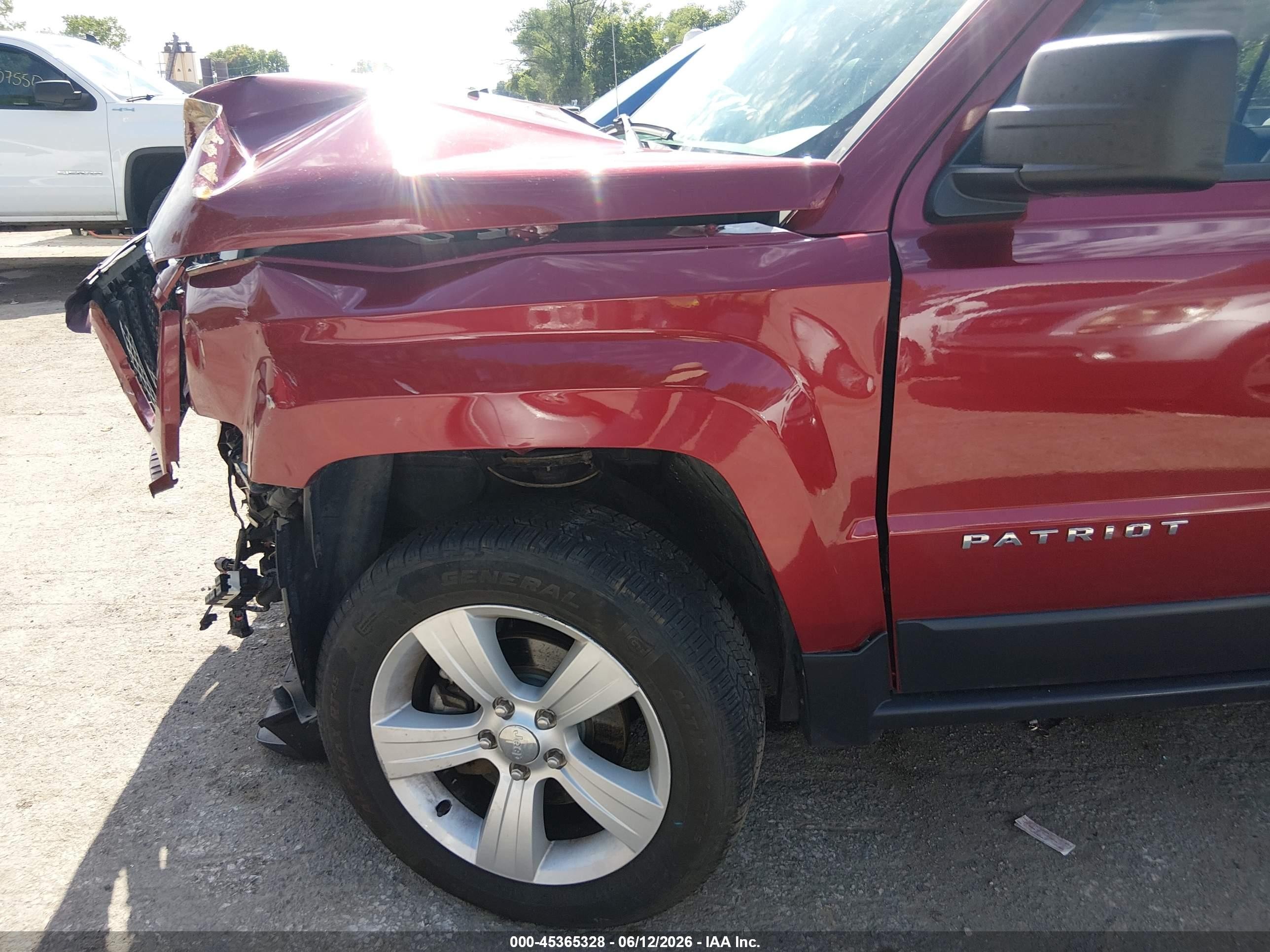 2014 Jeep Patriot Limited Red vin: 1C4NJRCB3ED659226