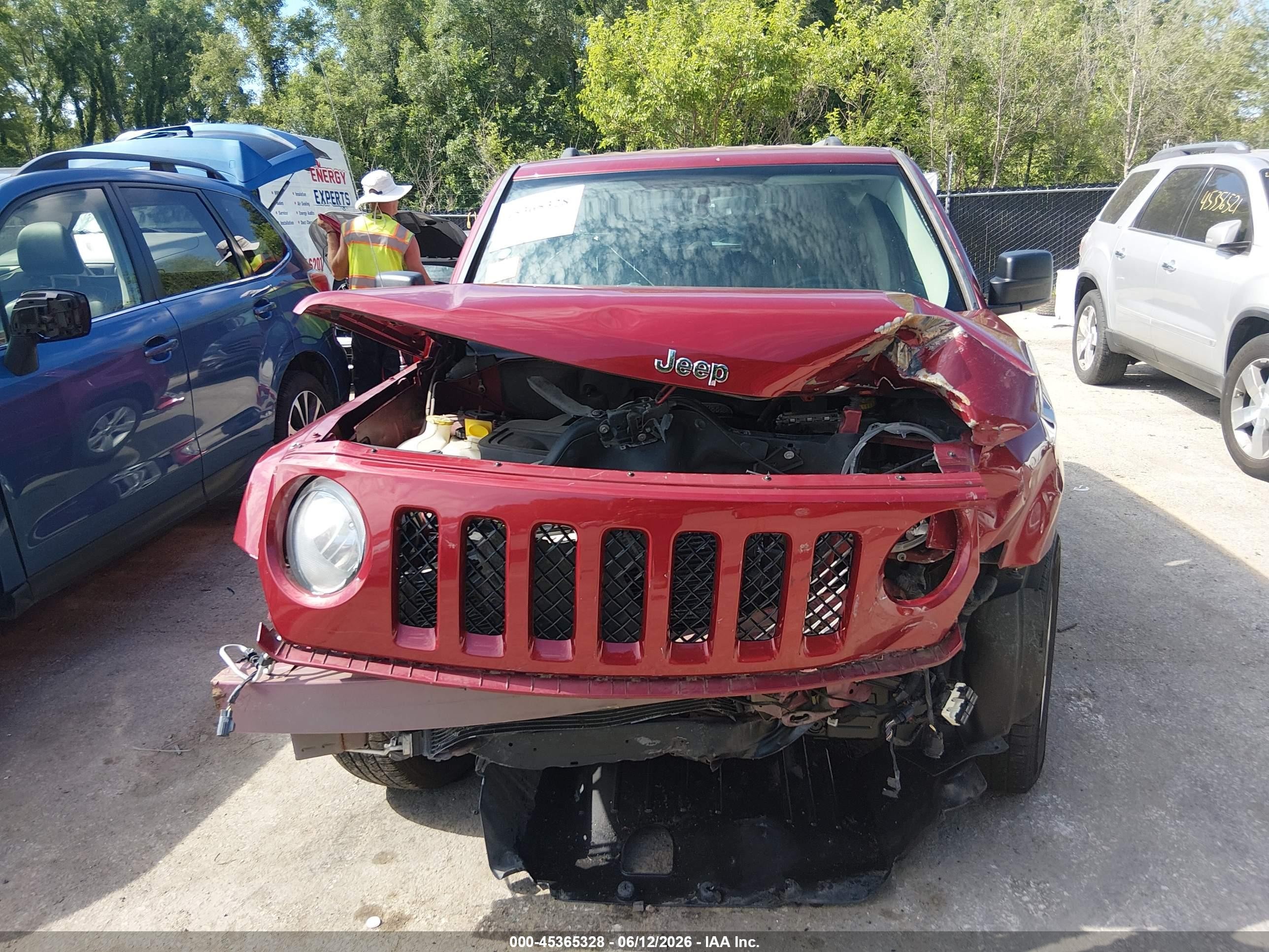 2014 Jeep Patriot Limited Red vin: 1C4NJRCB3ED659226
